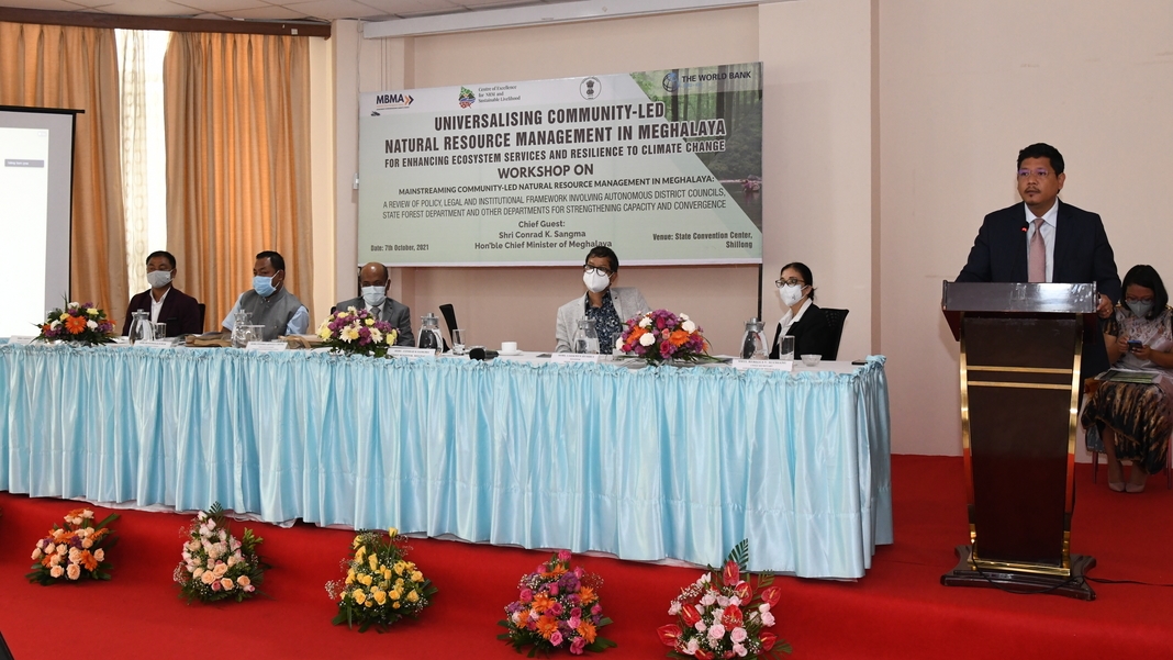 CM inaugurates workshop on Community led Natural Resource Management