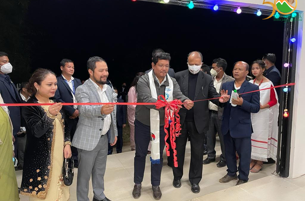 Chief Minister inaugurates Mawlyndep Community Center and BioFloc Fish Tanks