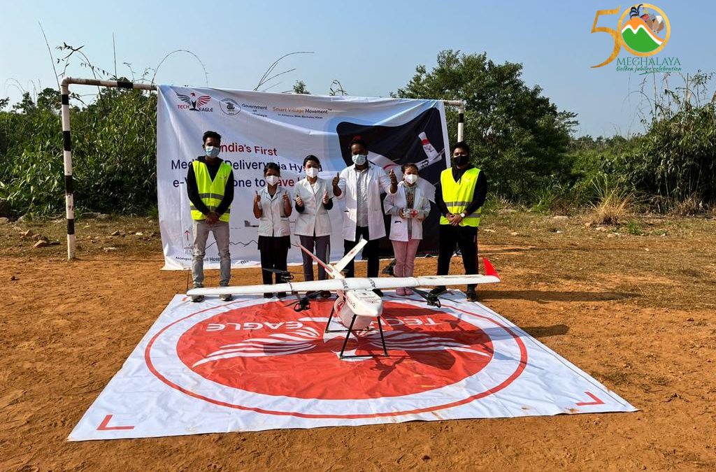 Pilot launched for India’s 1st Medicine Delivery via Hybrid e-VTOL drone in Meghalaya