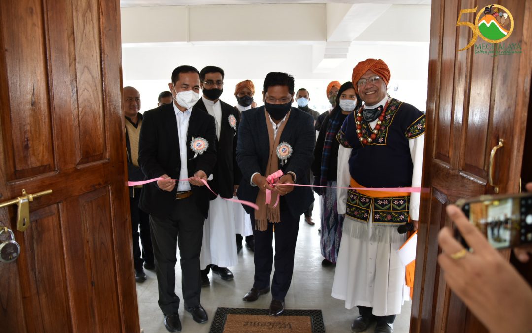 Meghalaya CM inaugurates the new building of St. Xavier’s Umoid