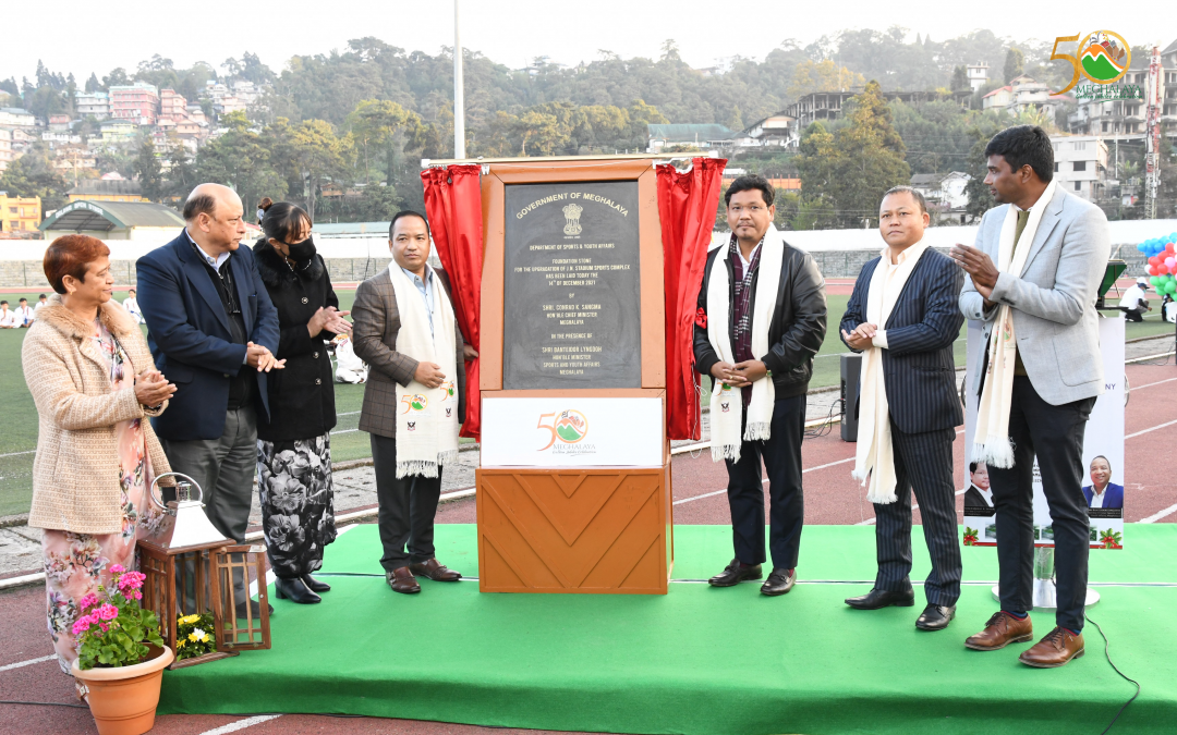 Foundation Stone Laying Ceremony for Upgradation of JN Sports Complex