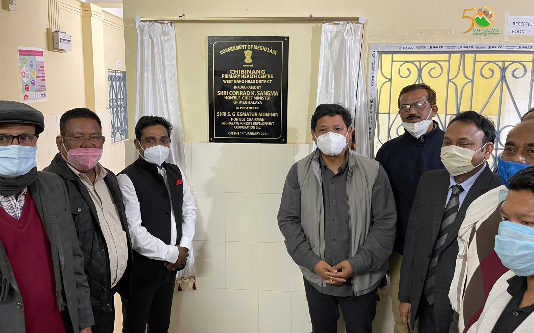 Chief Minister inaugurates two healthcare centres in West Garo Hills