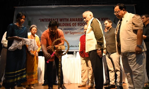 CM attends “Interface with Award Winning KVKs Building of Success” Seminar