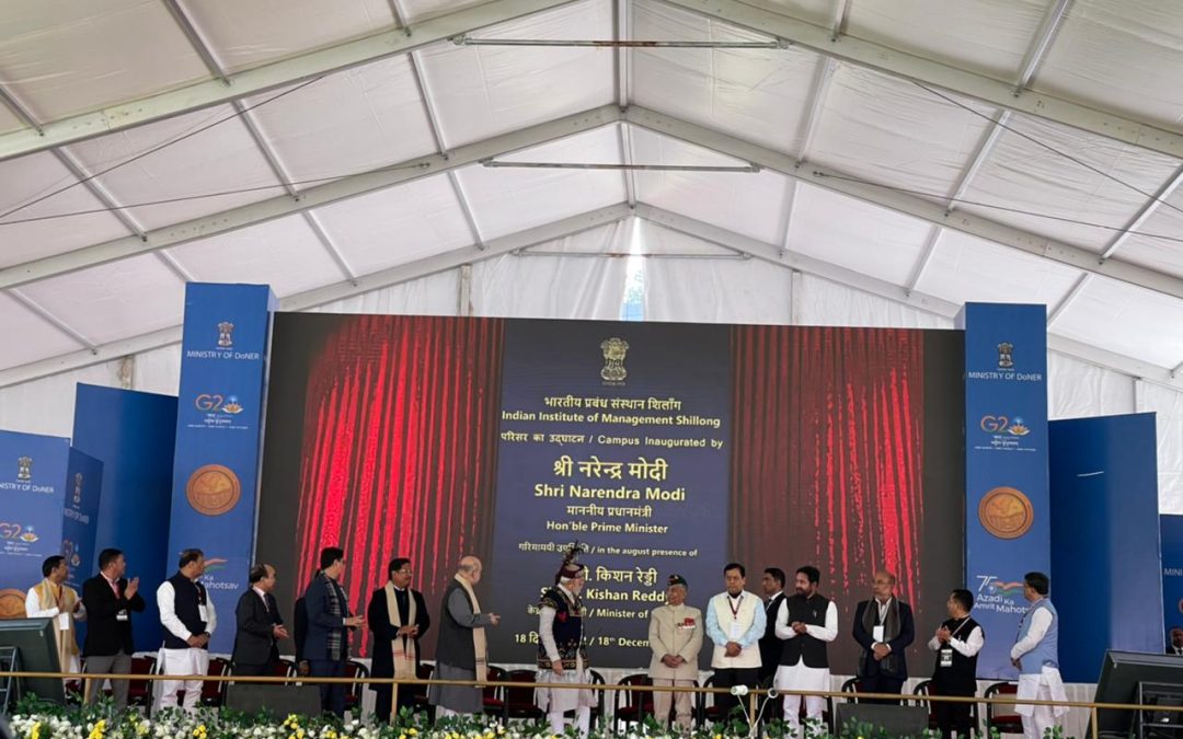 PM Modi attends golden jubilee celebration of North Eastern Council in Shillong