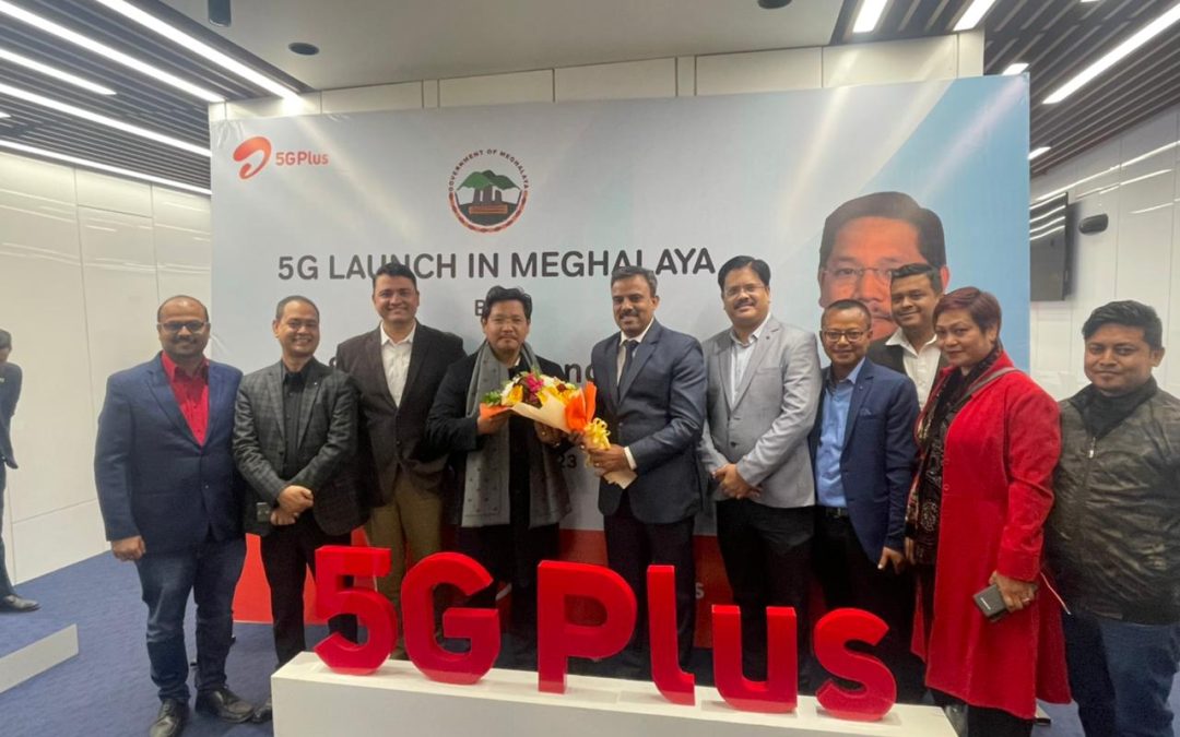 Chief Minister inaugurates 5G in Meghalaya