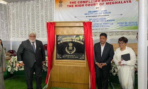 CM inaugurates Annex building of the Meghalaya High Court