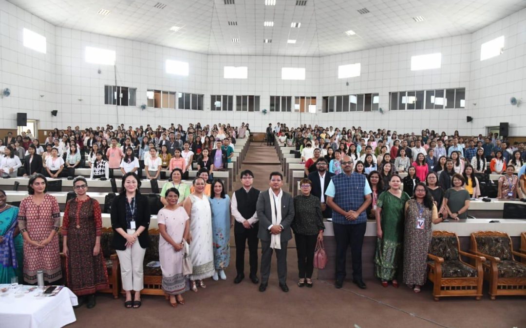 Meghalaya CM attends the overseas nursing job fair