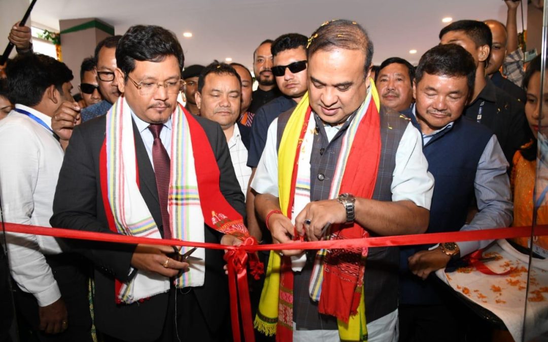 Meghalaya-Assam CMs jointly inaugurates Karbi Hemtun & laid foundation for a 100-bedded Students’ Hostel cum Commercial Building in Shillong