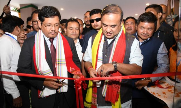 Meghalaya-Assam CMs jointly inaugurates Karbi Hemtun & laid foundation for a 100-bedded Students’ Hostel cum Commercial Building in Shillong