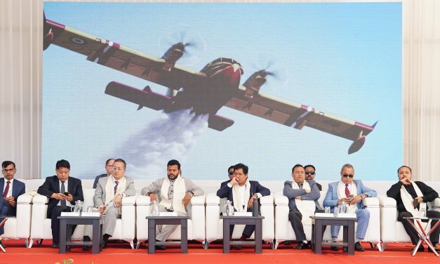 Chief Minister attends Seaplane Demonstration at Umiam