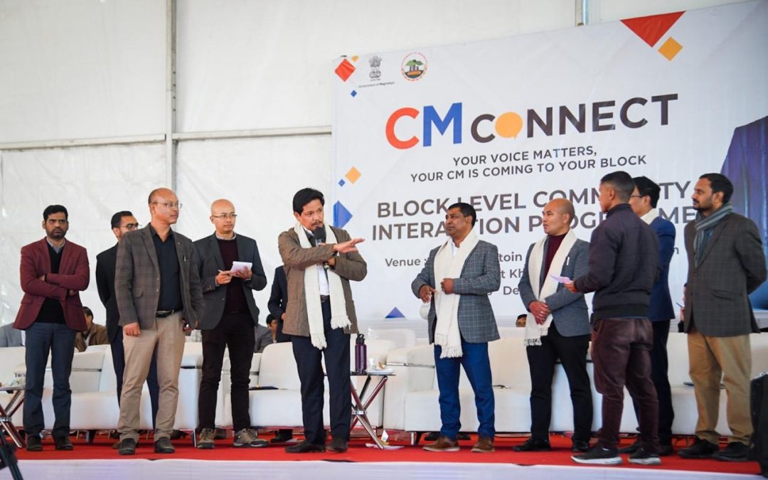 CM-Connect Bridges People and Government: Meghalaya CM Highlights Achievements in Nongstoin Program